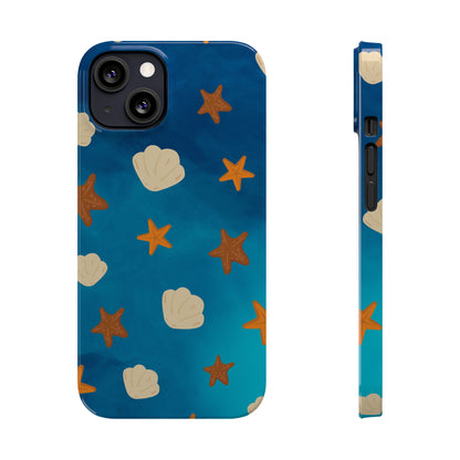Starfish Shell Slim Phone Cases
