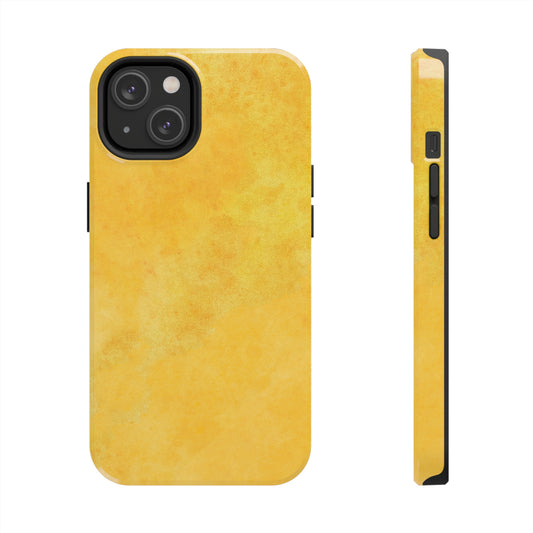 Yellow Orange Tough Phone Cases