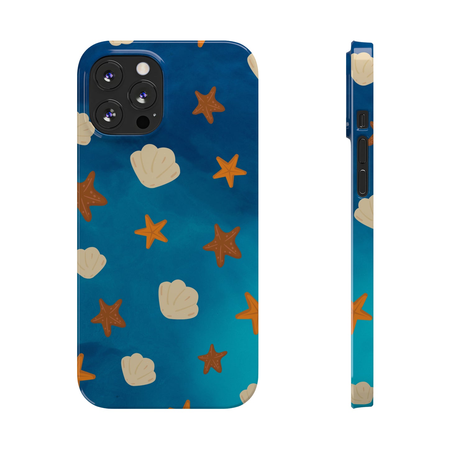 Starfish Shell Slim Phone Cases