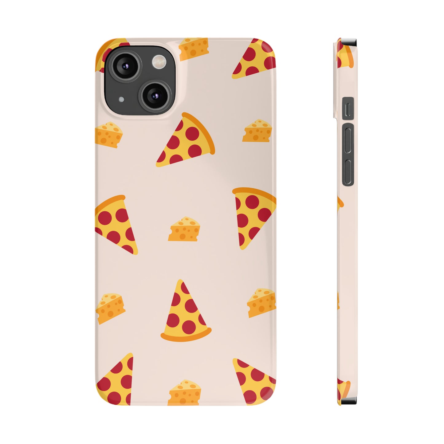 Pizza Cheese Slim Phone Cases