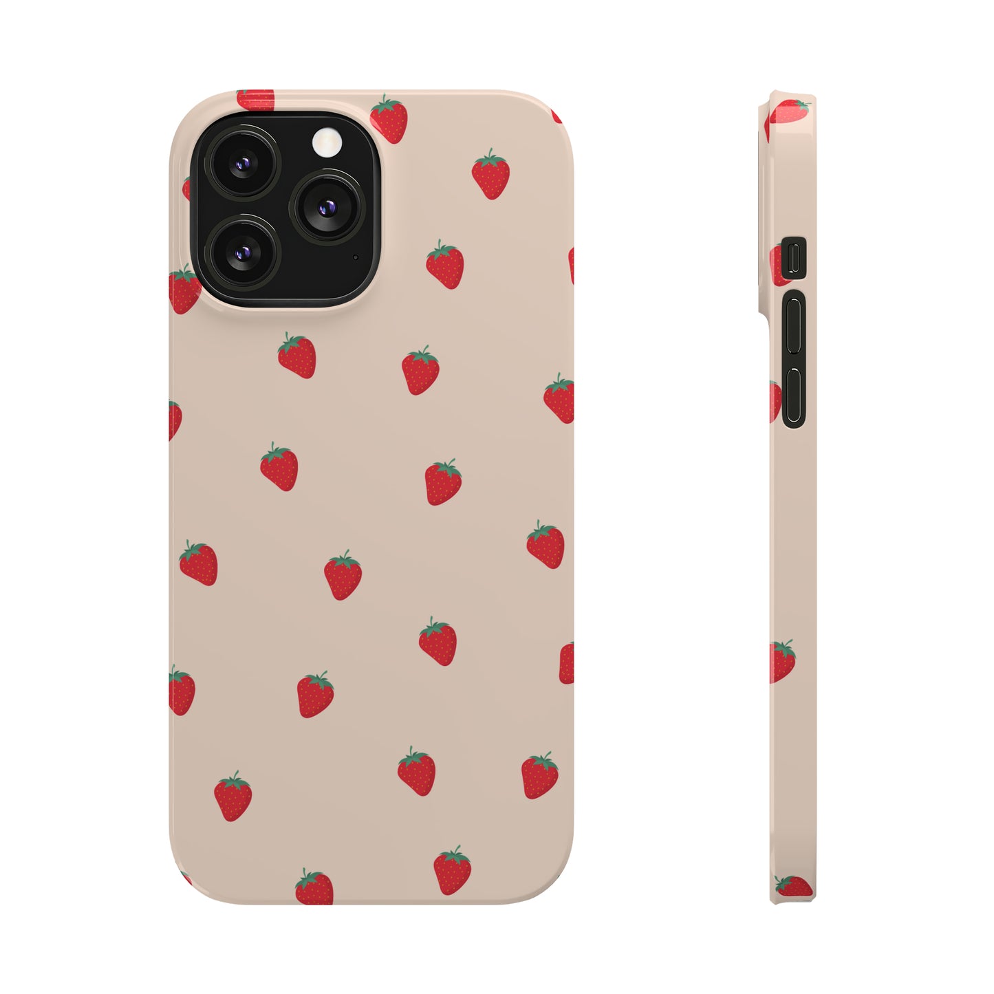 Strawberry Slim Phone Cases
