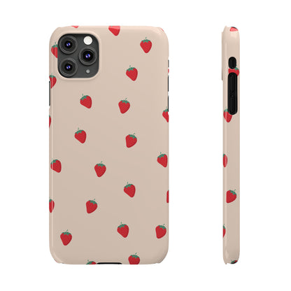 Strawberry Slim Phone Cases