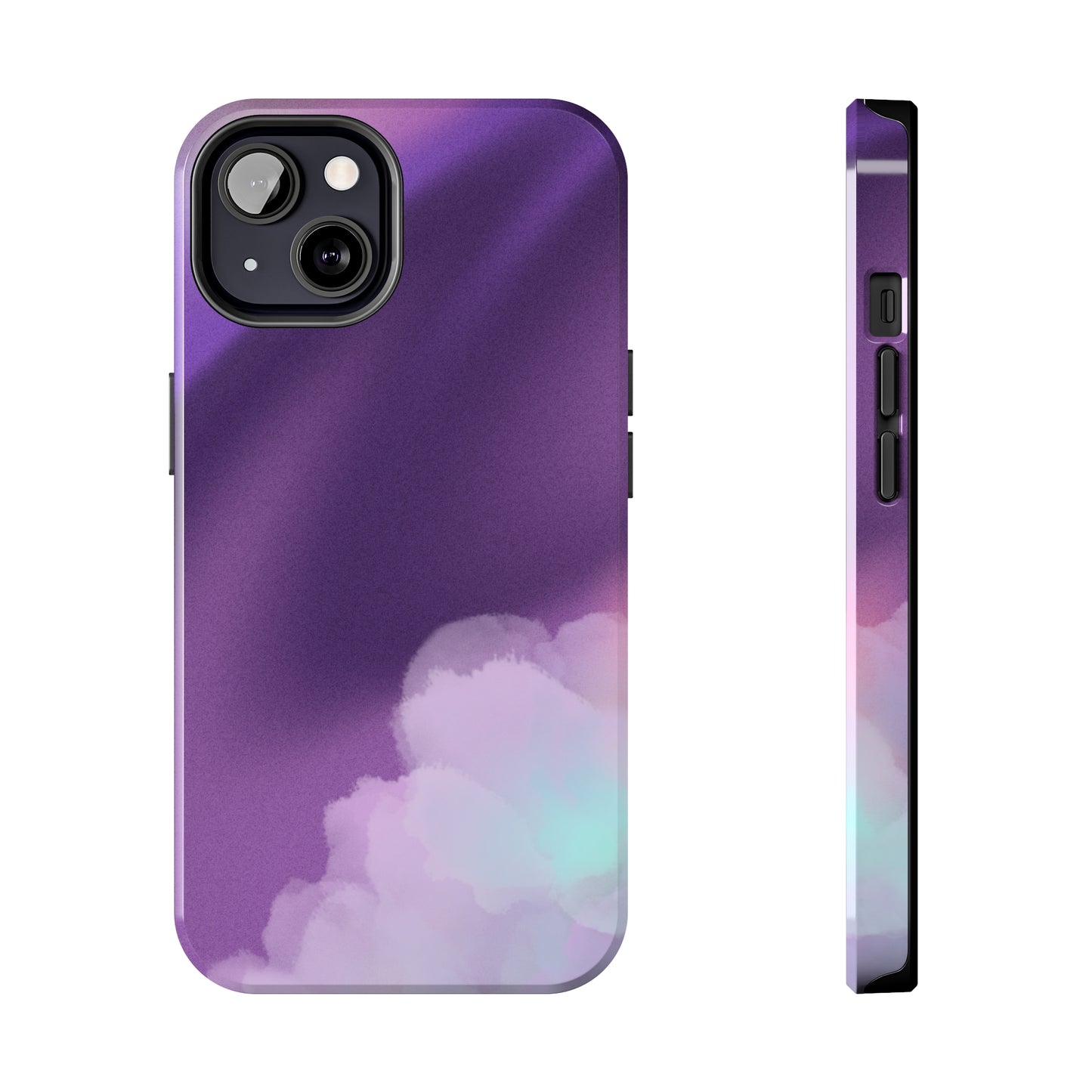 Purple Light Pink Tough Phone Cases